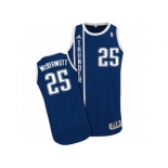 Men's Adidas Oklahoma City Thunder #25 Doug McDermott Authentic Navy Blue Alternate NBA Jersey