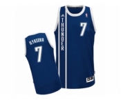 Men's Adidas Oklahoma City Thunder #7 Ersan Ilyasova Swingman Navy Blue Alternate NBA Jersey