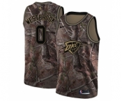 Men's Nike Oklahoma City Thunder #0 Russell Westbrook Swingman Camo Realtree Collection NBA Jersey