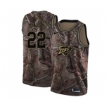 Men's Nike Oklahoma City Thunder #22 Hamidou Diallo Swingman Camo Realtree Collection NBA Jersey