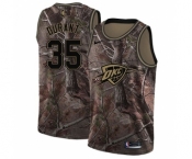 Men's Nike Oklahoma City Thunder #35 Kevin Durant Swingman Camo Realtree Collection NBA Jersey