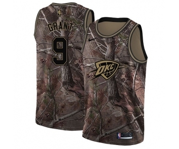 Men's Nike Oklahoma City Thunder #9 Jerami Grant Swingman Camo Realtree Collection NBA Jersey