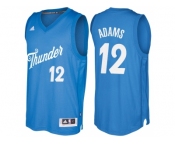 Men's Oklahoma City Thunder #12 Steven Adams Blue 2016 Christmas Day NBA Swingman Jersey