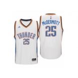 Men's Oklahoma City Thunder #22 Doug McDermott adidas White Player Swingman Jersey