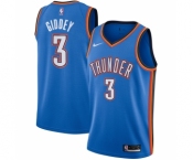 Men's Oklahoma City Thunder #3 Josh Giddey Royal Icon Edition Stitched Basketball Jersey