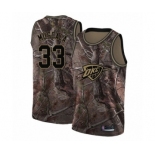 Men's Oklahoma City Thunder #33 Mike Muscala Swingman Camo Realtree Collection Basketball Jersey