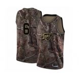 Men's Oklahoma City Thunder #6 Hamidou Diallo Swingman Camo Realtree Collection Basketball Jersey