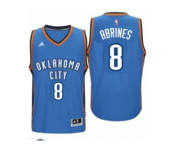 Men's Oklahoma City Thunder #8 Alex Abrines adidas Light Blue Player Swingman Jersey