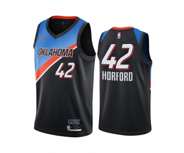 Nike Thunder #42 Al Horford Black NBA Swingman 2020-21 City Edition Jersey