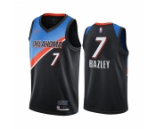 Nike Thunder #7 Darius Bazley Black NBA Swingman 2020-21 City Edition Jersey