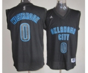 nba oklahoma city thunder #0 westbrook black-1