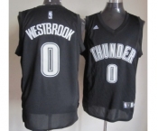 nba oklahoma city thunder #0 westbrook black[2013 new]