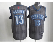 nba oklahoma city thunder #13 harden black-grey[2012]