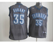 nba oklahoma city thunder #35 durant black/grey[2012]