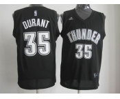 nba oklahoma city thunder #35 durant black[white number]