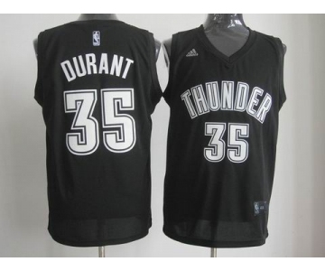 nba oklahoma city thunder #35 durant black[white number]