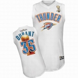 nba oklahoma city thunder #35 durant white[champions]