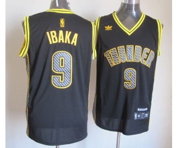 nba oklahoma city thunder #9 ibaka black[2013 new]