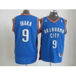 nba oklahoma city thunder #9 ibaka blue[revolution 30 swingman]