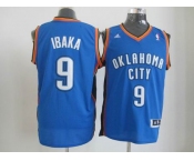 nba oklahoma city thunder #9 ibaka blue[revolution 30 swingman]