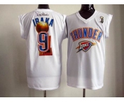 nba oklahoma city thunder #9 ibaka white[champions]