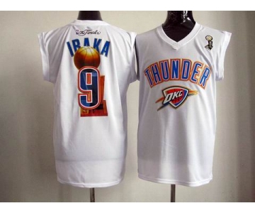 nba oklahoma city thunder #9 ibaka white[champions]