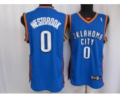 nba oklahoma city thunder#0 westbrook blue