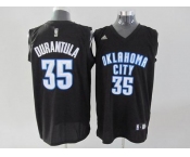 nba oklahoma city thunder#35 durant black