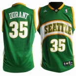 nba thunder #35 durant green(fans edition)