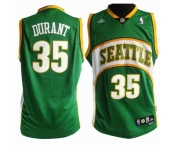 nba thunder #35 durant green(fans edition)