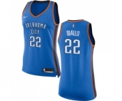 Women's Nike Oklahoma City Thunder #22 Hamidou Diallo Swingman Royal Blue NBA Jersey - Icon Edition