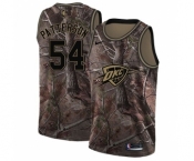 Women's Nike Oklahoma City Thunder #54 Patrick Patterson Swingman Camo Realtree Collection NBA Jersey