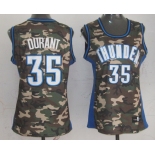 women nba oklahoma city thunder #35 durant camo