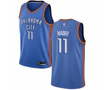 Youth Oklahoma City Thunder #11 Abdel Nader Swingman Royal Blue Basketball Jersey - Icon Edition