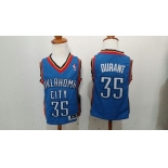 babywear nba oklahoma city thunder #35 durant blue