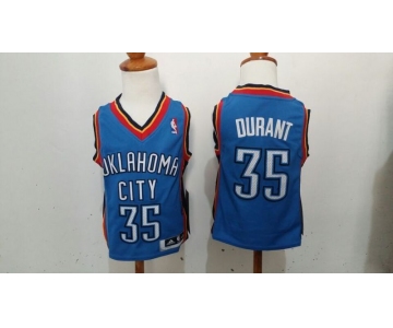 babywear nba oklahoma city thunder #35 durant blue