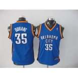 youth nba oklahoma city thunder #35 durant blue