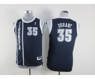 youth nba oklahoma city thunder #35 durant blue[revolution 30 swingman]