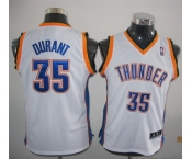 youth nba oklahoma city thunder #35 durant white