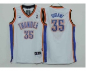 youth nba oklahoma city thunder #35 durant white[revolution 30 swingman]