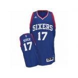 Men Adidas Philadelphia 76ers #17 JJ Redick Swingman Royal Blue Alternate NBA Jersey