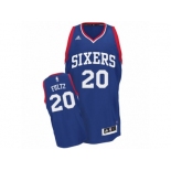 Men's Adidas Philadelphia 76ers #20 Markelle Fultz Swingman Royal Blue Alternate NBA Jersey