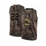 Men's Nike Philadelphia 76ers #22 Wilson Chandler Swingman Camo Realtree Collection NBA Jersey