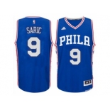 Men's Philadelphia 76ers #9 Dario Šaric adidas Royal Swingman Road Jersey