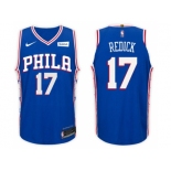 Nike NBA Philadelphia 76ers #17 J.J. Redick Jersey 2017-18 New Season Blue Jersey