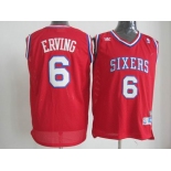 nba philadelphia 76ers #6 erving red[swingman]