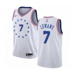 Women's Nike Philadelphia 76ers #7 Timothe Luwawu White Swingman Jersey - Earned Edition