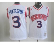 youth nba philadelphia 76ers #3 iverson white