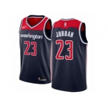 Men Nike Washington Wizards #23 Michael Jordan Swingman Navy Blue NBA Jersey Statement Edition