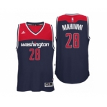 Men Washington Wizards #28 Ian Mahinmi Alternate Navy New Swingman Jersey